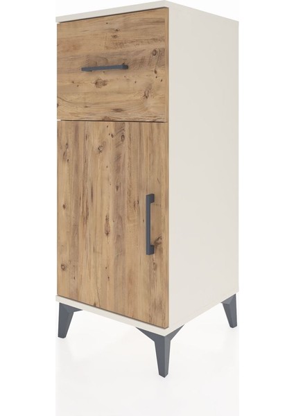 Hyperion Komodin Tek Raflı Tek Çekmeceli Tek Kapaklı 44X44X106 Aytaşı-Çam modelleri