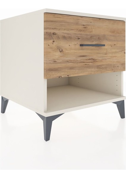 Kronos Komodin Tek Çekmeceli 60X59X64 Aytaşı-Çam modelleri