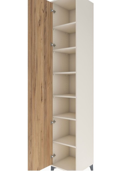 Hyperion Dolap 6 Raflı Tek Kapaklı 44X44X243 Aytaşı-Çam indirimleri