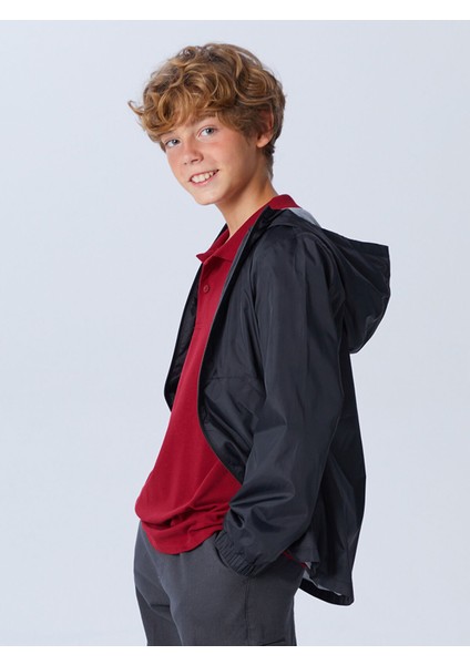 Yeni Sezon Kapüşonlu Erkek Çocuk Yağmurluk
