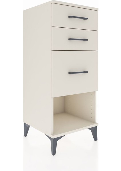 Hyperion Komodin 3 Çekmeceli 44X44X106 Aytaşı-Aytaşı fiyatları