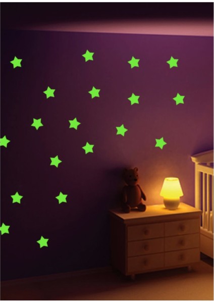 Mavi Yapışkan Fosforlu Yıldız, Dekoratif ve Işıltılı Süsleme Malzemesi fiyatları