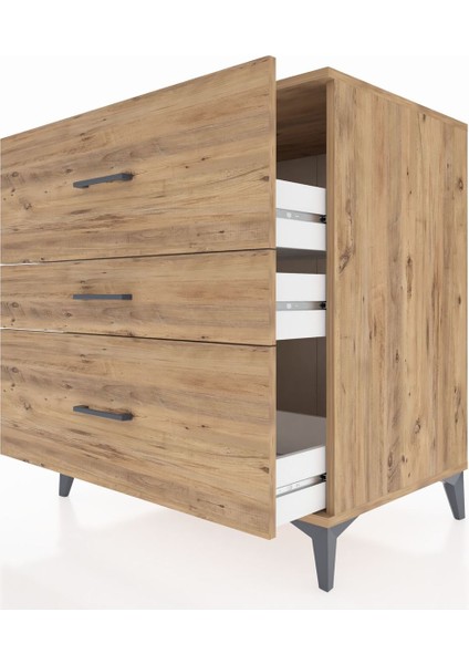 Kronos Şifonyer 3 Çekmeceli 88X59X96 Çam-Çam indirimleri