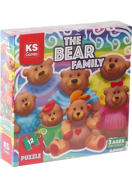 Ks Games The Bear Family Pre-School Puzzle