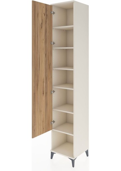 Hyperion Dolap 6 Raflı Tek Kapaklı 44X44X243 Aytaşı-Çam fırsatları