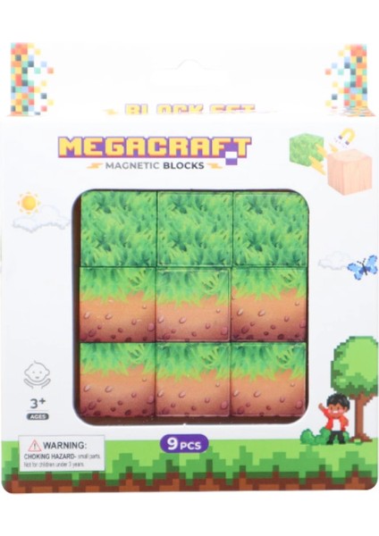 Megacraft 9 Parça Çimenli Toprak Blok fiyatları