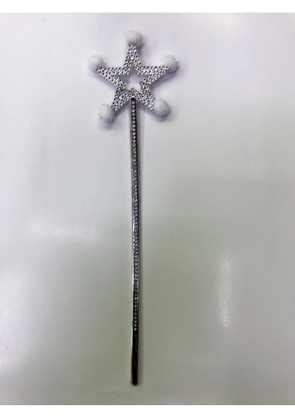 Yıldız Peri Asası Sihirli Değnek Beyaz Ponponlu fiyatları