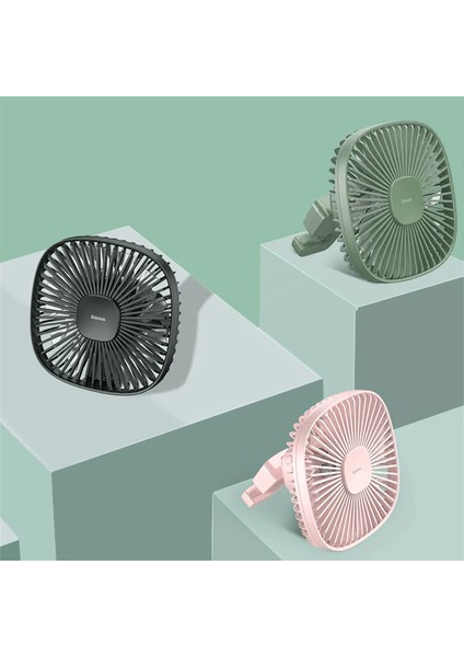 Baseus Natural Wind Mıknatıslı Araç Arka Koltuk Vantilatör Fan SOĞUTUCU-(1903)
