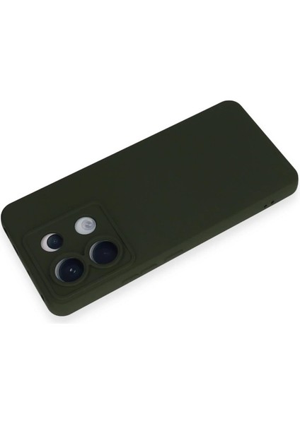 CPT16 Xiaomi Redmi Note 13 Pro 5g Kılıf Nano Içi Kadife Silikon - Koyu Yeşil modelleri