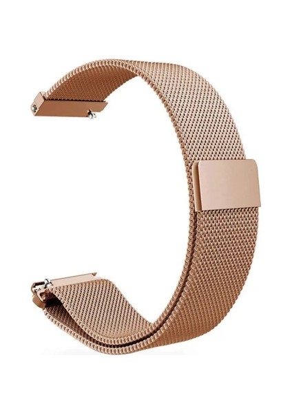 22MM Gear S3 Watch 4 -Gt2 GT2E 46MM Kayışkordon Metal Milano LOOP-(1903)