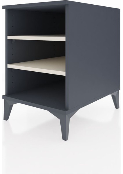 Kronos Komodin 2 Raflı 44X59X64 Antrasit-Aytaşı modelleri