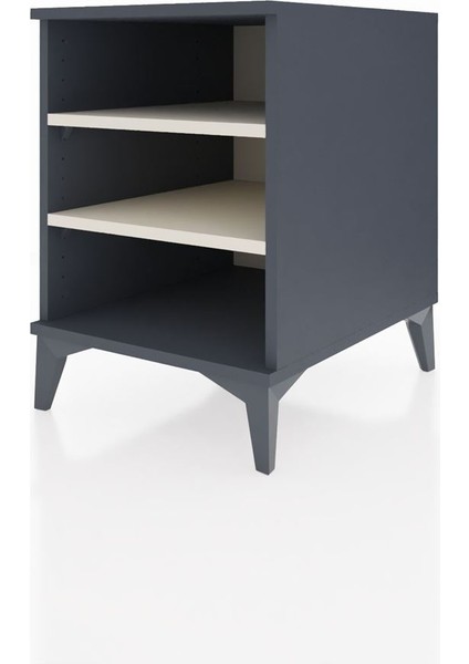 Kronos Komodin 2 Raflı 44X59X64 Antrasit-Aytaşı fırsatları