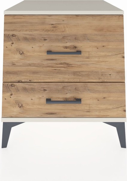 Kronos Komodin 2 Çekmeceli 60X59X64 Aytaşı-Çam fiyatları