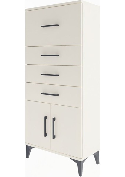 Arges Dolap 4 Çekmeceli 2 Kapaklı 60X30X134 Aytaşı-Aytaşı modelleri