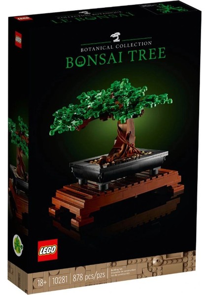 10281 Lego® Botanical Collection, Bonsai Ağacı / 878 Parça / +18 Yaş