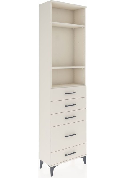 Arges Dolap 3 Raflı 5 Çekmeceli 60X30X221 Aytaşı-Aytaşı fiyatları