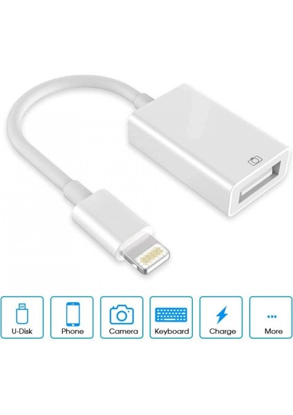 CPT16 APR14 iPhone Otg - Beyaz fiyatları