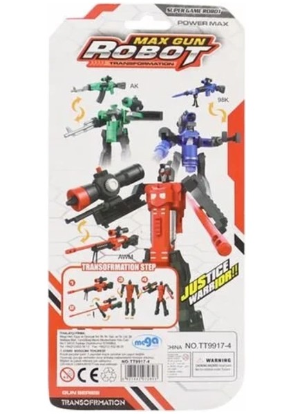 Robota Dönüşen Kırmızı Silah fiyatları