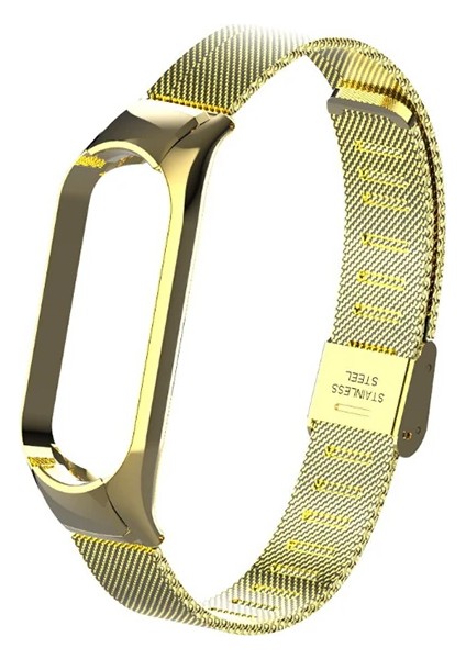 Xiaomi Mi Band 5 Metal Kayış Kordon Kopçalı Milano LOOP-(1903) modelleri