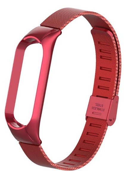 Xiaomi Mi Band 5 Metal Kayış Kordon Kopçalı Milano LOOP-(1903)