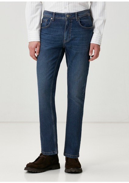 Mavi Yıkamalı Slim Fit Jean Pantolon fiyatları