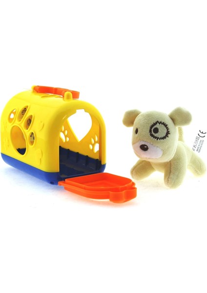 Taşıma Çantalı Peluş Sarı Yavru Köpek modelleri