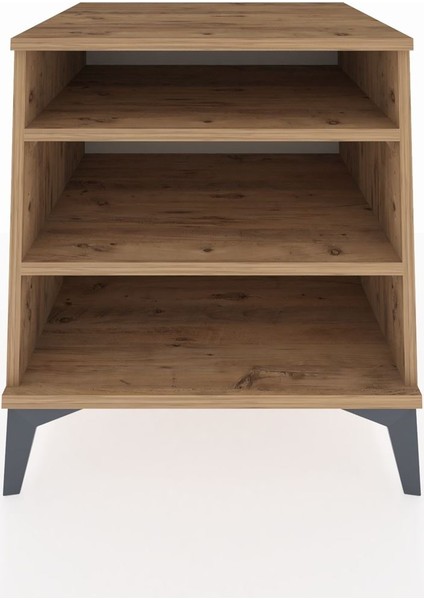 Kronos Komodin 2 Raflı 60X59X64 Çam-Çam