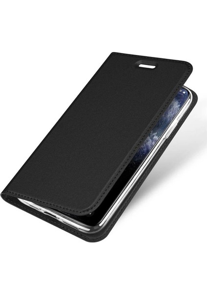 Dux Ducis iPhone 11 Pro 5.8inç Kılıf Kapaklı Flip Cover Kılıf Skinpro SERIES-(1903) modelleri