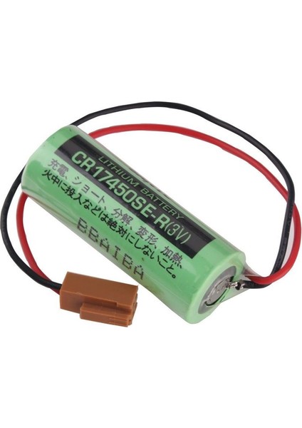 Sanyo / Fdk CR17450SE-R 3V 4/5A Size Lithium Pil - Kahverengi Soket