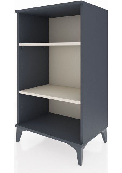 Hyperion Komodin 2 Raflı 60X44X106 Antrasit-Aytaşı fırsatları