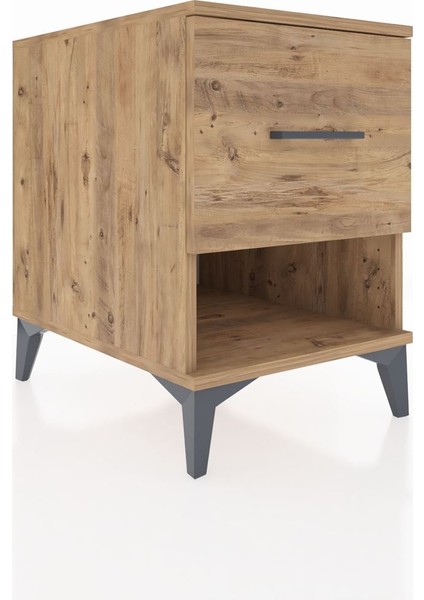 Kronos Komodin Tek Çekmeceli 44X59X64 Çam-Çam fiyatları