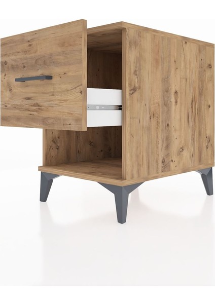 Kronos Komodin Tek Çekmeceli 44X59X64 Çam-Çam indirimleri