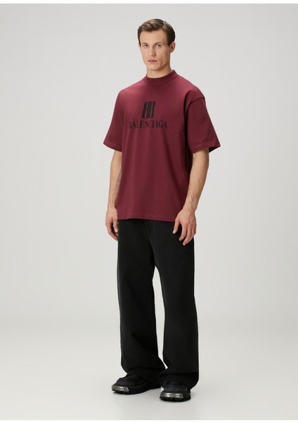 Nano Bb Bordo Logo Baskılı T-Shirt fiyatları