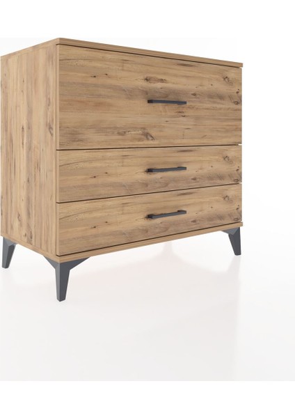 Hyperion Şifonyer 3 Çekmeceli 88X44X80 Çam-Çam fiyatları