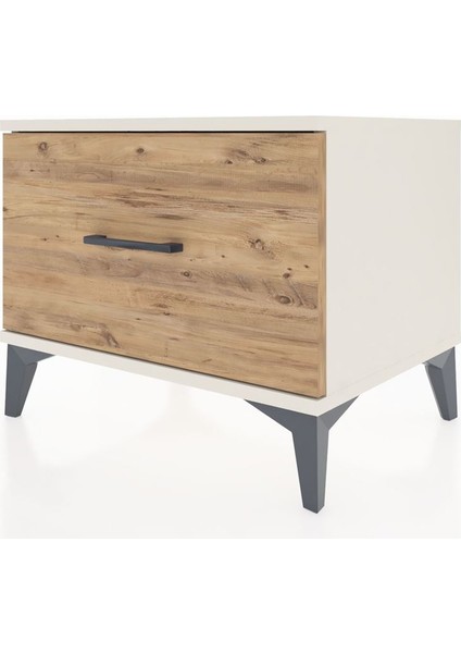 Hyperion Komodin Tek Çekmeceli 60X44X48 Aytaşı-Çam modelleri