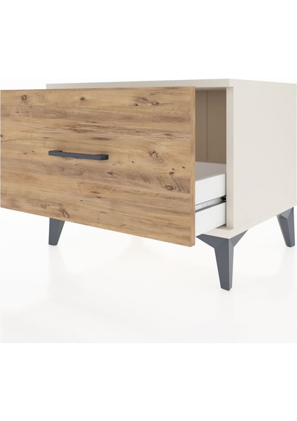 Hyperion Komodin Tek Çekmeceli 60X44X48 Aytaşı-Çam fırsatları