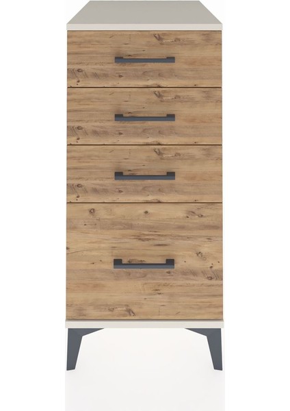 Kronos Komodin 4 Çekmeceli 44X59X96 Aytaşı-Çam