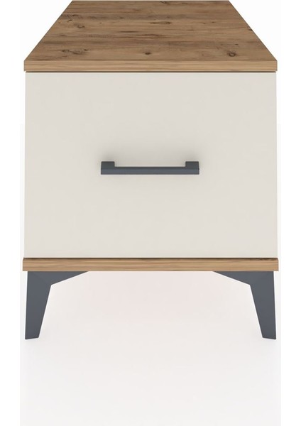 Kronos Komodin Tek Çekmeceli 44X59X48 Çam-Aytaşı