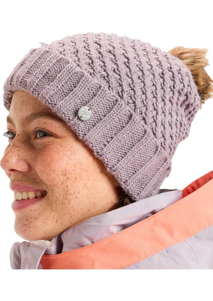 Blizzard Beanie Kadın Mor Bere