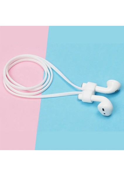 Ally Airpods 1-2 Nesil ve Pro Uyumlu Mıknatıslı Kulaklık ASKISI-(1903)