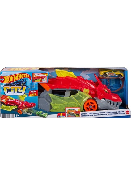 GTK42 Hot Wheels Fırlatıcı ve Taşıyıcı Ejderha