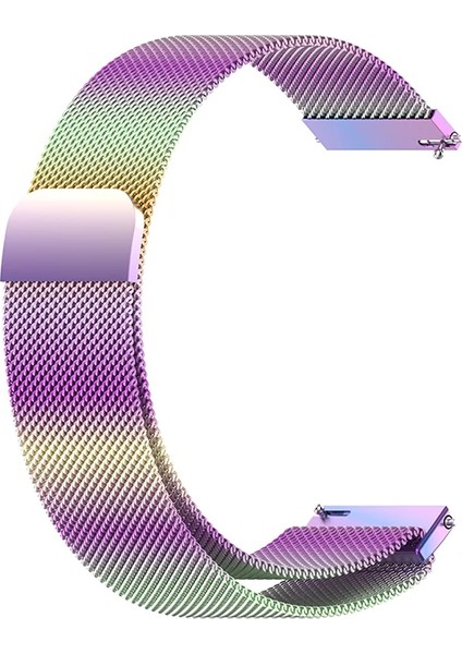 20MM Samsung Watch Huawei Watch Kayışkordon Metal Milano LOOP-(1903)