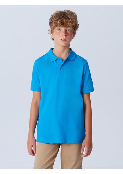 Yeni Sezon Polo Yaka Erkek Çocuk Tişört