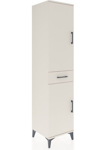 Hyperion Dolap 4 Raflı Tek Çekmeceli 2 Kapaklı 44X44X195 Aytaşı-Aytaşı fiyatları