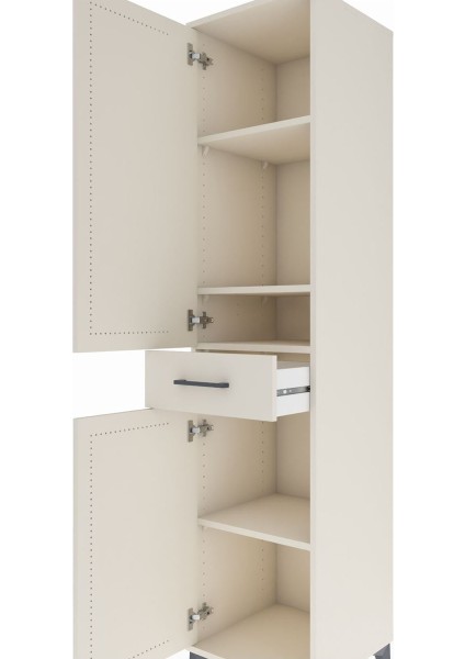 Hyperion Dolap 4 Raflı Tek Çekmeceli 2 Kapaklı 44X44X195 Aytaşı-Aytaşı indirimleri