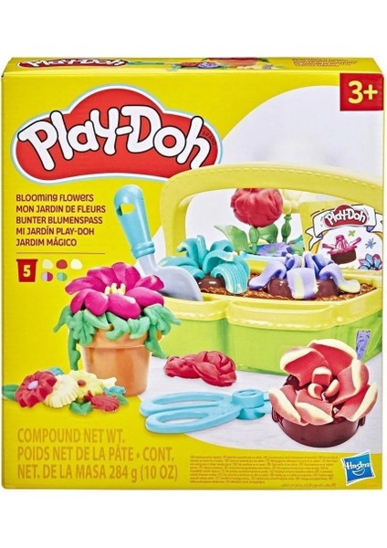 G0492 Play-Doh Renkli Çiçekler Botanik Oyun Seti +3 Yaş