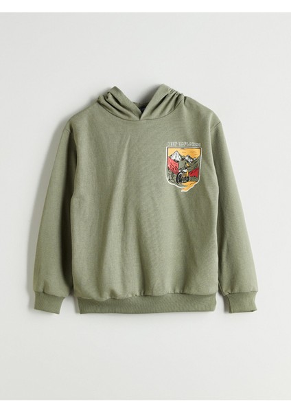 Yeni Sezon Kapüşonlu Erkek Çocuk Sweatshirt