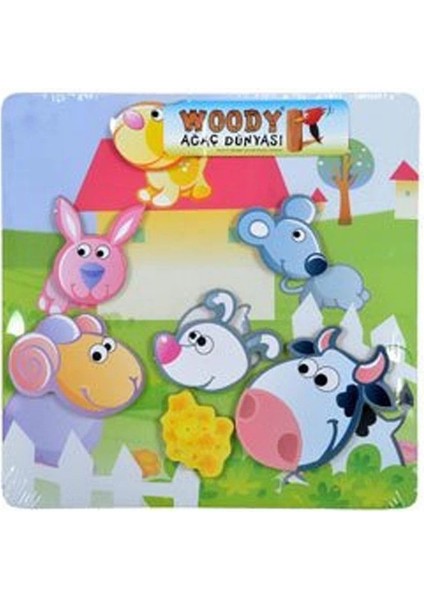 30058 Sun Tahta Pzl.3d Kafalar Çırt Çırt-Tob-Woo fiyatları