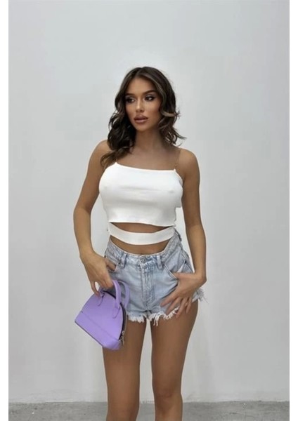 Aurelia Zincir Askılı Crop 3270-01
