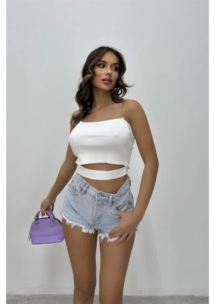 Aurelia Zincir Askılı Crop 3270-01 fiyatları
